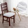 1pc Waterproof Dining Room Chair Cover Seat Covers Spandex Removable Washable Elastic Seat Covers For Dining Home Hotel
