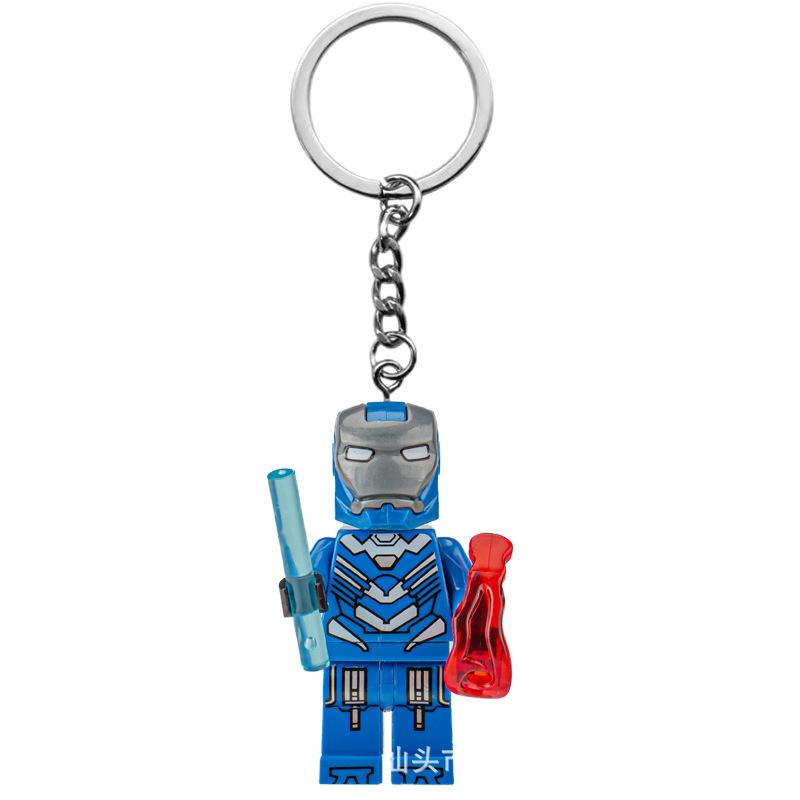 Doll Building Block Keychain Toy Keychain Pendant