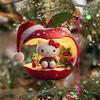 Acrylic Apple Christmas Eve Car Hanging Ornament