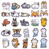 Cartoon Kitten Puppy Jeans Jacket Clothes Embroidery Iron On Sewing Embroidered Appliques Badges Patches Sewing Fabric