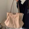 Casual Versatile Shoulder Bag New Large-capacity Canvas Bag Tote Bag Female College Students Class Commuter Bag Tide