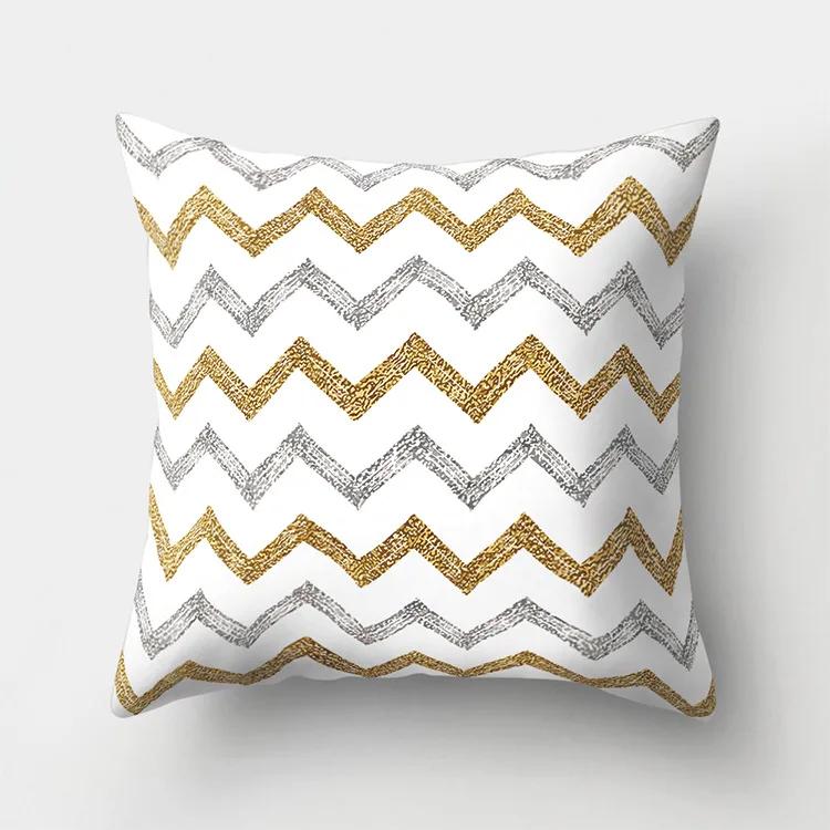 Black White Striped Cushion Cover Decorative Pillows Fashion Seat Cushions Home Decor Geometric Throw Pillow Sofa Pillowcase