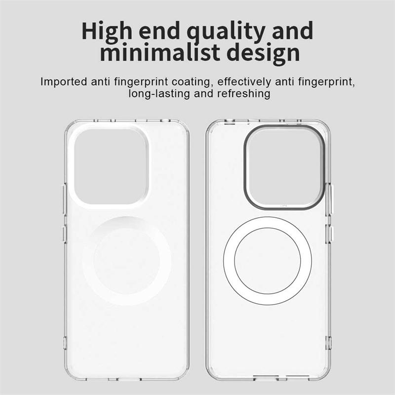 Pentru Redmi Note 14 4G Husă Capac Redmi Note 14 4G Capa Spate Telefon Încărcare Wireless Magnetic Mat Fundas Xiaomi Redmi Note 14 4G