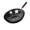 High Quality Saucepan Iron Wok Traditional Handmade Iron Wok Non-stick Pan Non-coating Induction and Gas Cooker Cookware