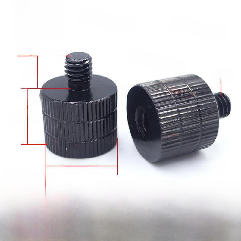 Aluminiumlegering Conversieschroef 1/4 naar M4-M10 voor Camera-apparatuur