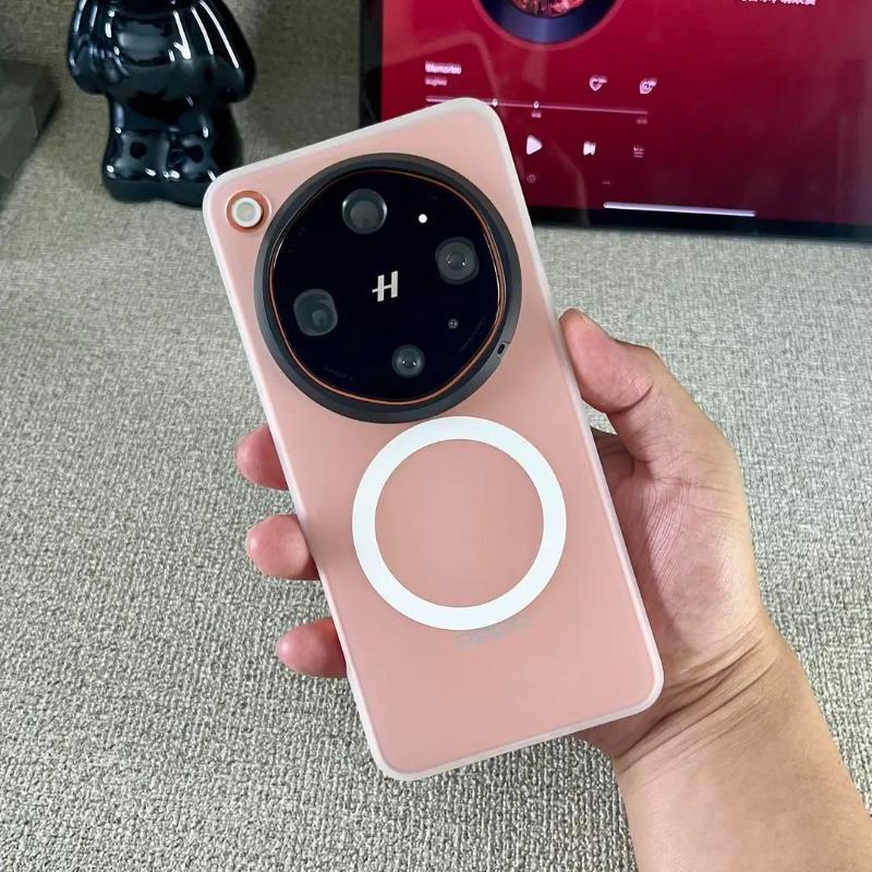 For OPPO Find X9 Ultra Case Magnetic For MagSafe Matte Transparent Acrylic Silicone Skin Feel Hard Cover Dustproof Bumper