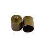 10pcs 10mm Brass End Cap Leather Kumihimo Rattail Cord Jewelry Making Bronze