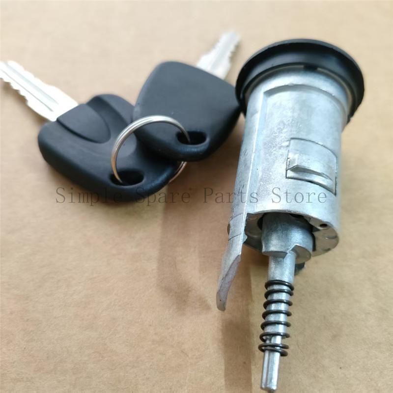 

10pcs 94787854 Ignition Key Switch Lock Cylinder + 2 Key For Daewoo S6460003 S6460010 94787858