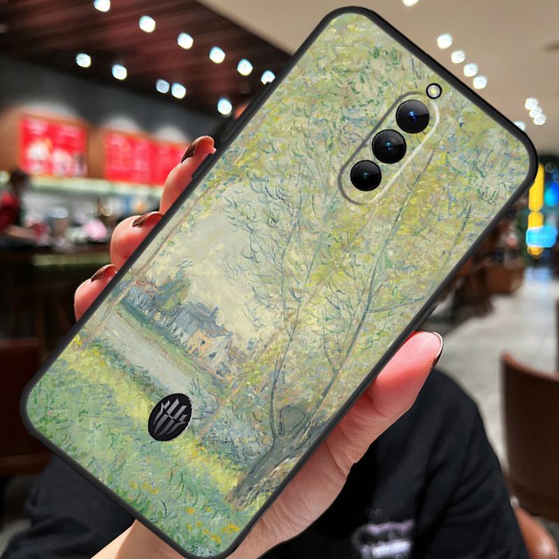 Claude Monet Case For ZTE Nubia Red Magic 10 Air 7 6S 7S Pro Red Magic 11 10 9 8 8S 9S 10S Pro Plus Cover