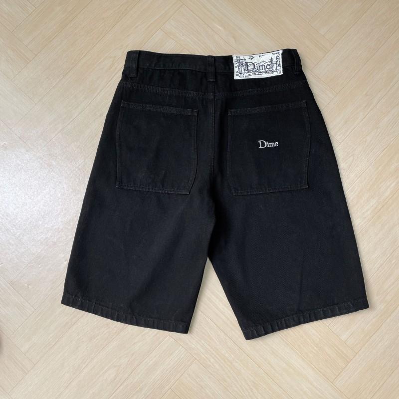 Pantaloni di Jeans Larghi Dritti da Uomo con Ricamo Cotone Lavato Stile Skateboard Jeans Casual Giovanili