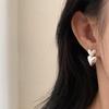 Simple Heart Stud Earrings for Women: Fashionable and Versatile, Perfect for Every Style and Personality