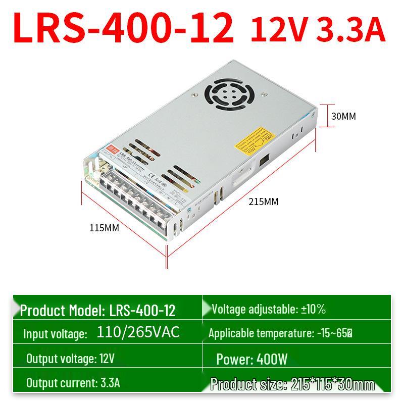 Ultra-Thin Silent LED Switching Power Supply 220V To 5V-48V, 35W-600W