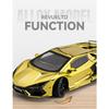 1/24 Lamborghini Revuelto Alloy Sports Car Model Diecast Metal Racing Electroplating Vehicles Car Model Sound Light with Spray Kids Toy Gift