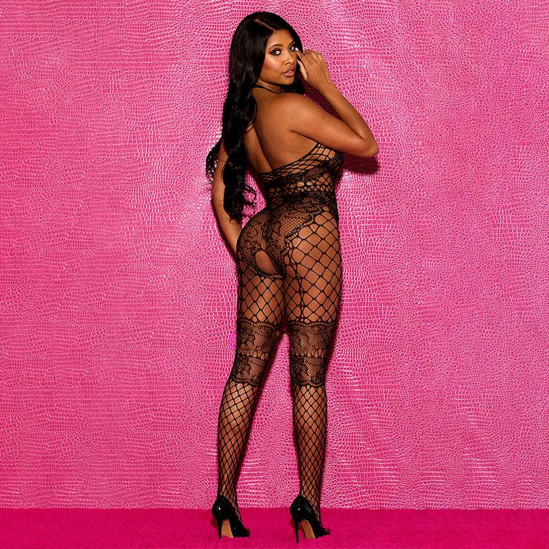 Catch Sexy Accessories Crotchless Women Corset Night Open Ass Body Stocking  Sex Doll Funny Female Lingerie Daring Bodysuit
