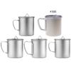 Küchen Camping Tasse mit Deckel Tourist Picknicks Geschirr Trinkgeschirr Reise Faltbare Kaffee Tee Tasse für Outdoor-Aktivität