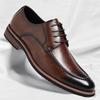 New Fashion Mens Solid-Color Oxford Shoes Business Formal Shoes Comfortable Casual Shoes Dress Party Derby Footwear Man Sneakers