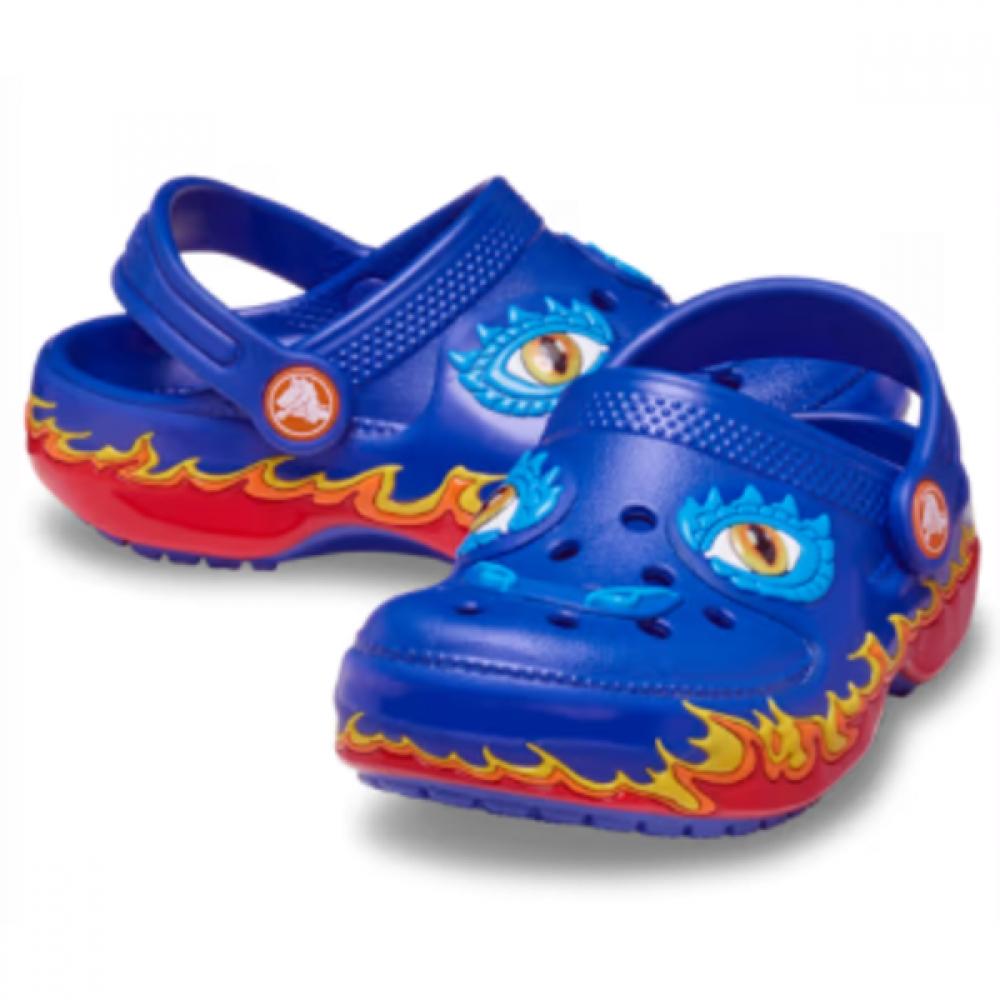 Crocs ClassIc I M Dragon lIght Clog Toddler 212510 4kz C10(165)