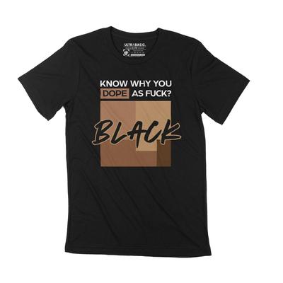 Herren Grafik T-Shirt Wissen, Warum Sie Dope BLM Black Lives Matter Shirt