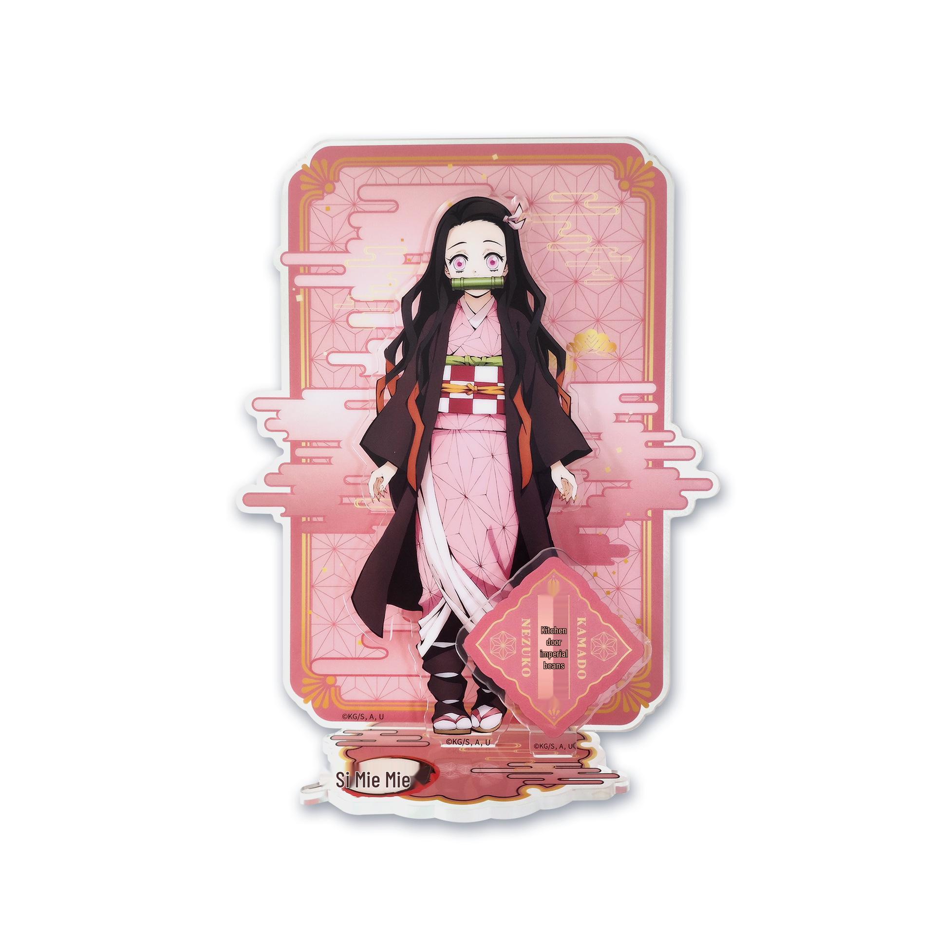 

Official Demon Slayer: Kimetsu no Yaiba Nezuko & Zenitsu Limited Standee Anime Merchandise. Background Standee 144x178mm