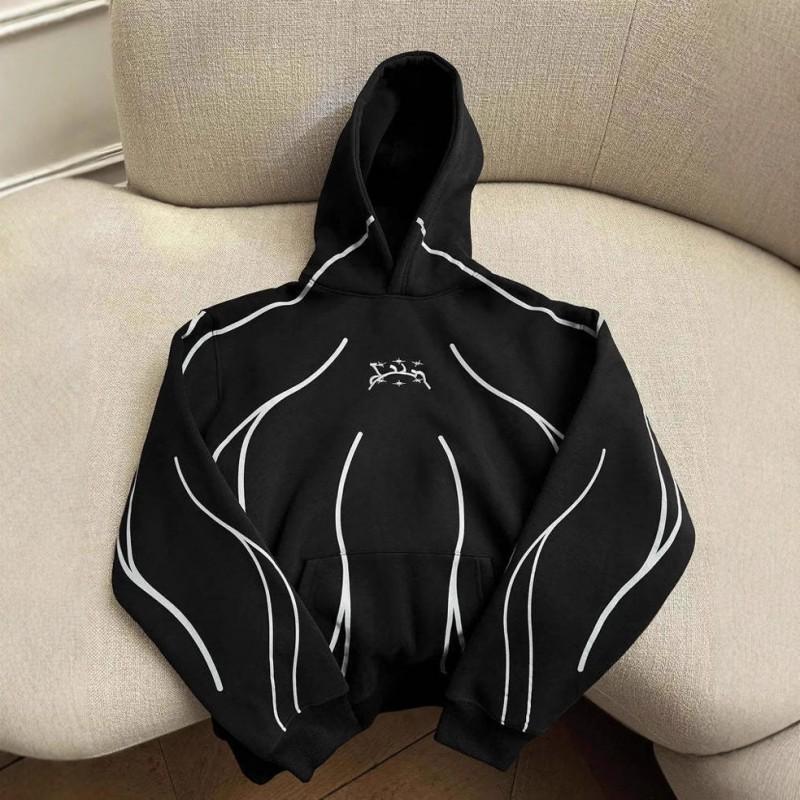 Y2K Retro Streetwear Hooded Sweatshirt Unisex