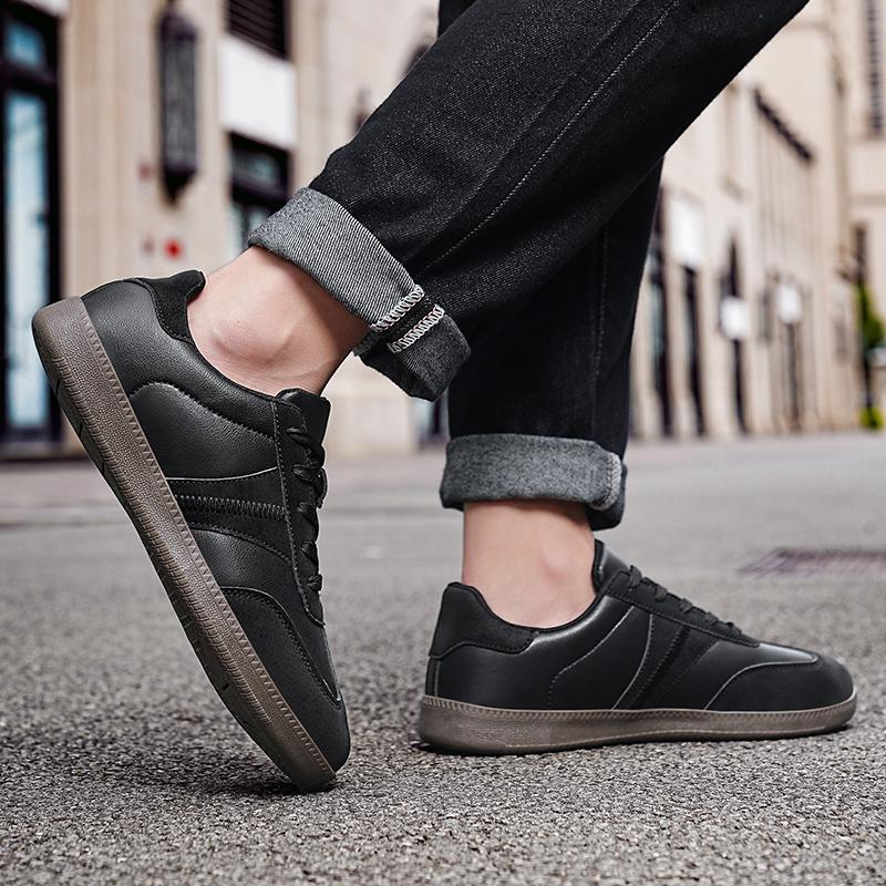 TUINANLE Men Sneakers Ll-Season Round-toe Lace-Up Casual Sneakers Shoes Athletic Shoes Tennis Sports Flats
