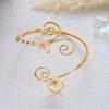 Baroque-style Baroque Flower Armlet Open-design Floral Arm Band Upper Arm Cuff  Festival