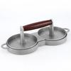 High Quality Round Shape Hamburger Press Aluminum Alloy Hamburger Meat Beef Grill Burger Press Kitchen Food Mold Burger Press
