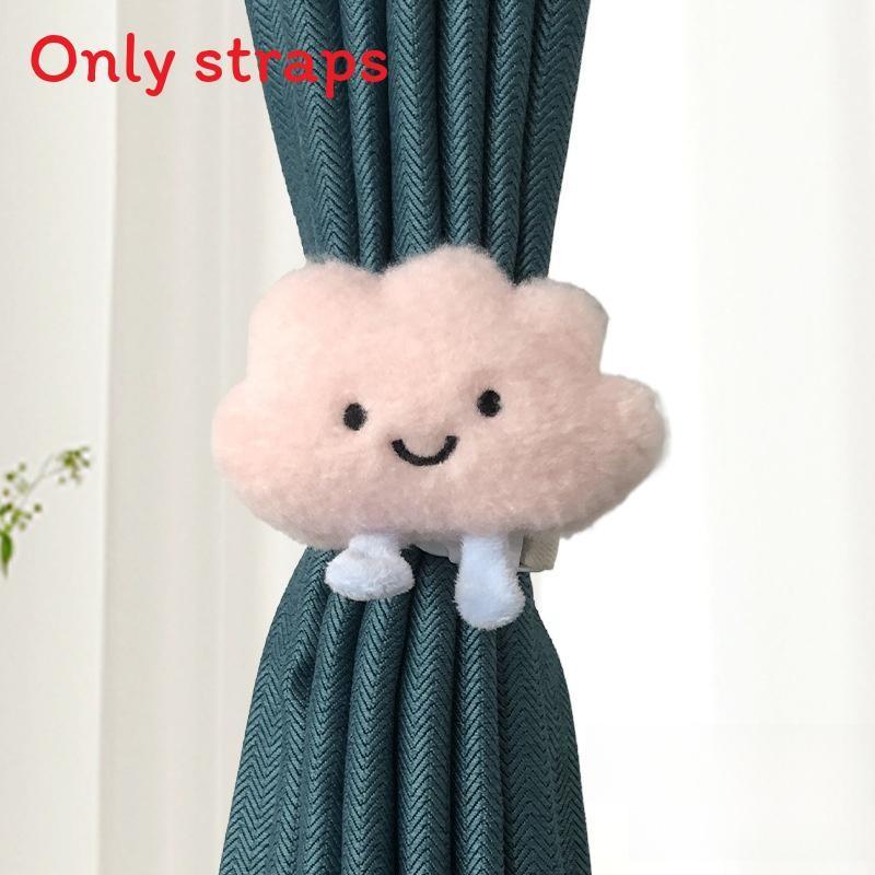 Cartoon Astronaut Plush Doll Curtain Tiebacks Buckle Childrens Decoration Room