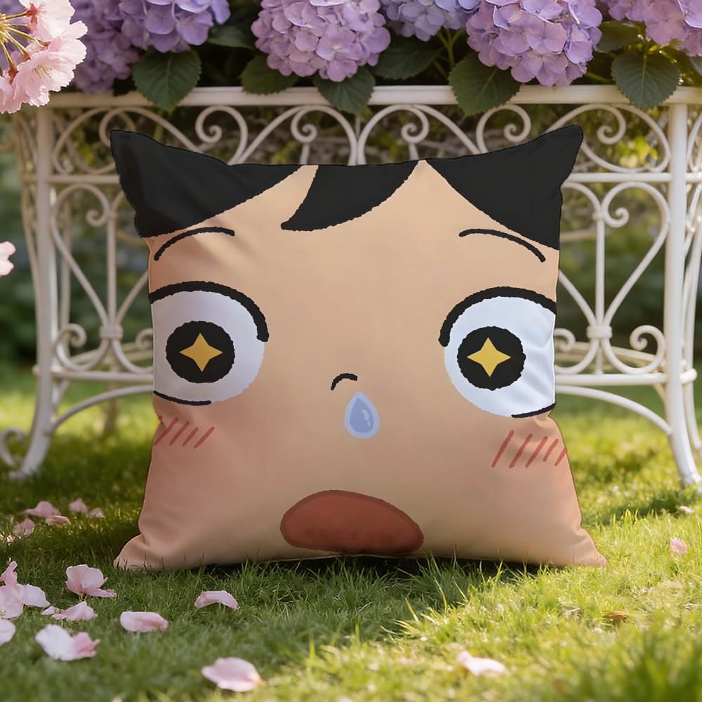 Cute Anime R-Ranking of K-KingsS Cushion Cover Home & Car Dual-Scene Pillow Cover: Reversible for Premium Comfort