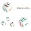 3Pcs New Funny Drinking Sip Dice Roll Decider Die Game Party Bar Club Pub Gift Toy Entertainment Games Drink and Shake The Dice