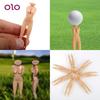10Pcs Nude Lady Shape Golf Tees Naked Design Golfers Plastic Sports Ball Holder