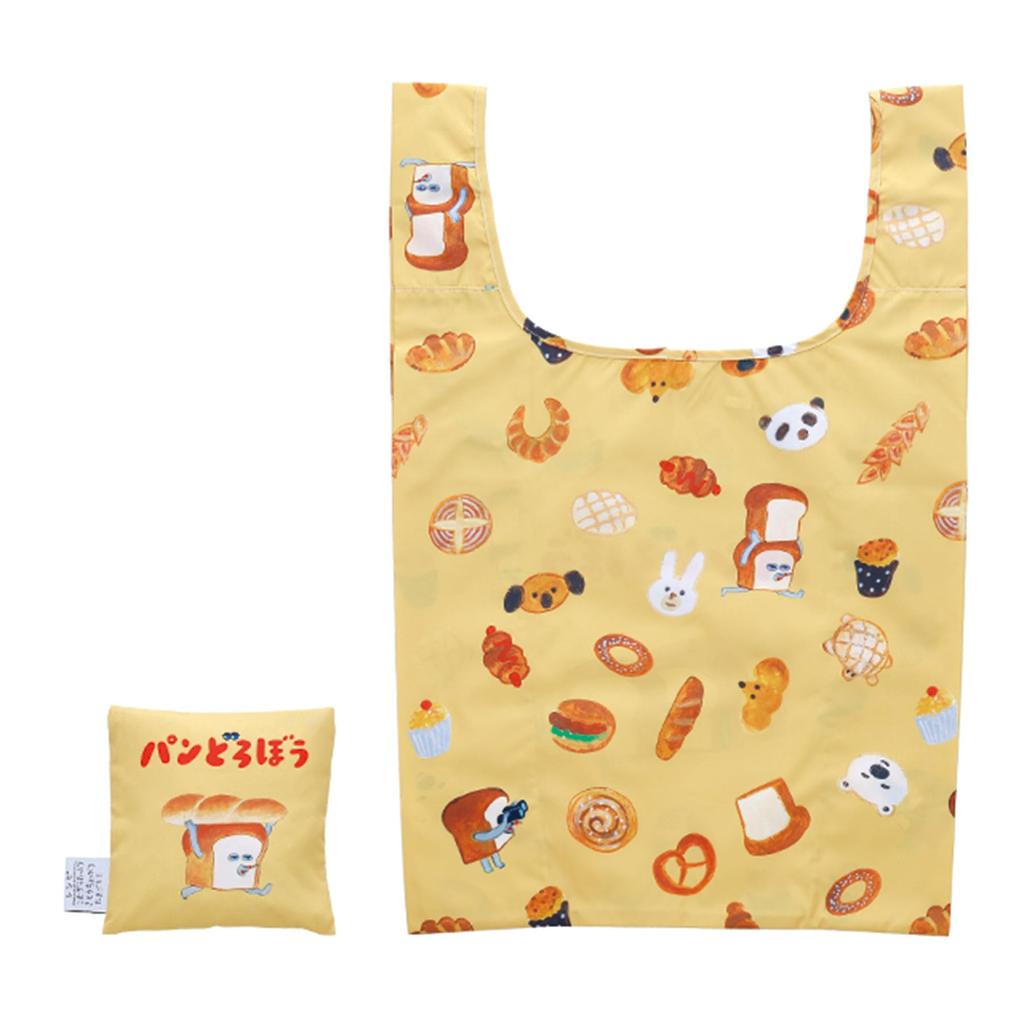 Marushin Eco Bread Picture Bread Shopping Eco Can be Hanged on a School 4195000300 Bag, Thief, Book, Design, Cute, Bag, Bag, Portable, Compact, Bag,