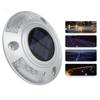 Solar Road Stud Light IP68 Waterproof Aluminum Alloy Automatic Lighting LED Deck Lighting Road Stud 6V 1.8W Red Lighting