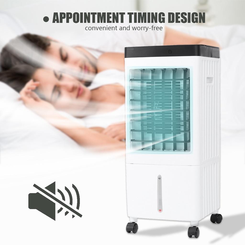 10L Mobile Cooling Fan Air Conditioning Fan Refrigeration Water Cooling Fan Water Tank Portable Air Conditioner Remote Control