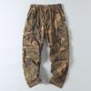 Export Goods Autumn American-Style Casual Cool Pure Cotton Straight-Leg Pants for Men, Fashionable Camouflage Versatile Multi-Pocket Cargo Pants