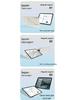 Ultra-Slim Magnetic Dual-Sided Buckle Case with Horizontal & Vertical Stand for iPad & Huawei MatePad