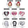 Xiaomi Anime Girls Collections Enamel Pins Cartoon Manga Character Brooches Clothing Lapel Badge Fashion Jewelry Gifts for Fans Friends