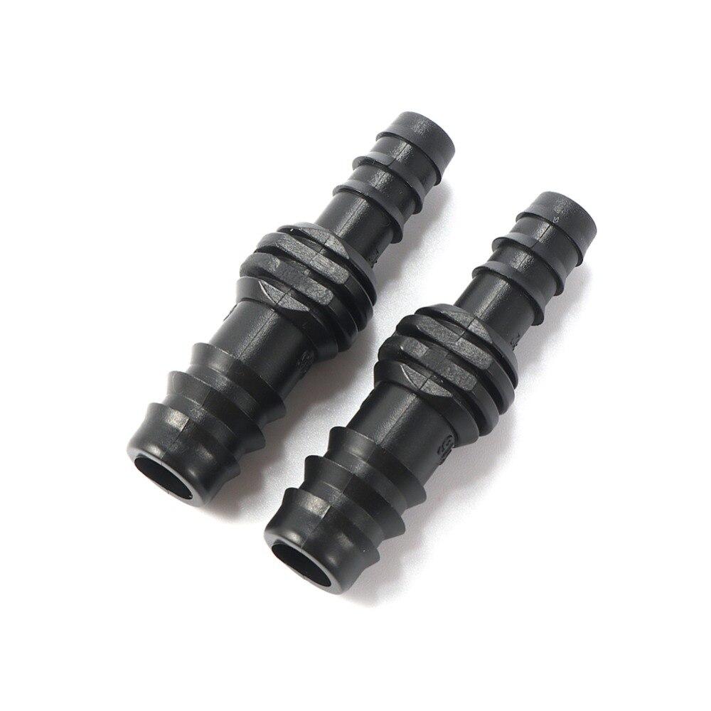 DN12 to DN16 barbed pipe reducing straight connector garden irrigation