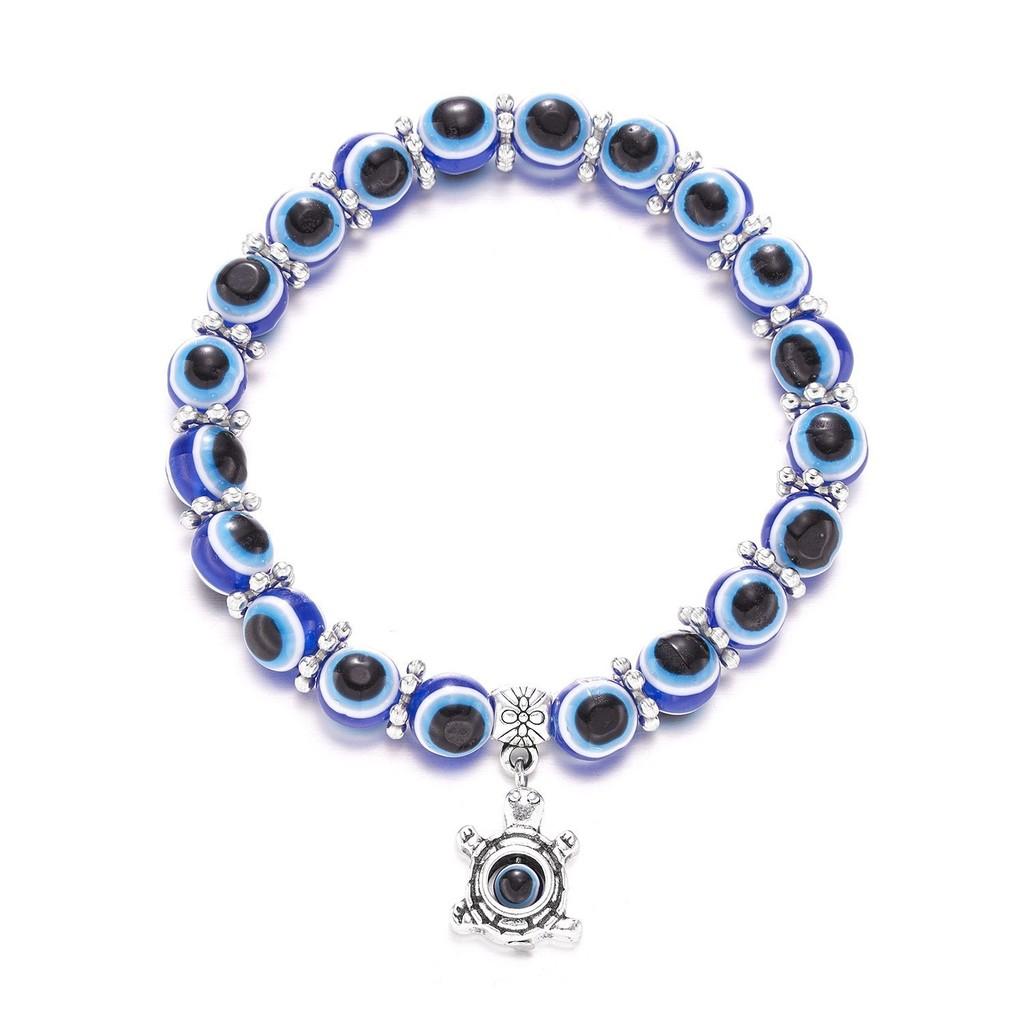 Blue Eye Hand Chain With Hand Symbol For Travel Gift And Fashion Jewelry
