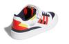 adidas Originals FORUM Cushioning, Wear Resistant Low Top Skateboard Shoes White Blue Red Teenagers H04423