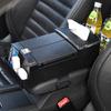 Wear Resistant Car Armrest Holder Easy To Install One-click Opening Car Armrest Storage Box with Cup Holder