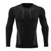 2024 Men's Long-Sleeve Quick-Dry Tight-Fit Running Shirt Fitness Wear