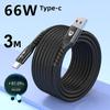 USB to USB C Cable USB to Type C Cable Fast Charging Nylon Braided Data Sync Transfer Cord USB C Charging Cable