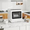 6L Five-Mode Tabletop Dishwasher - White