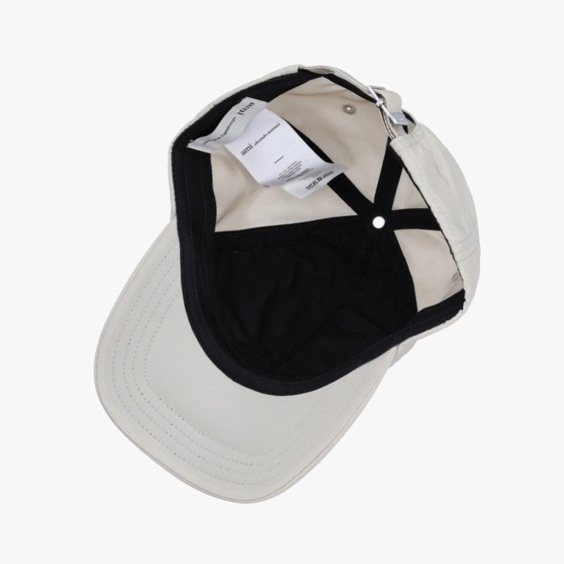 Ami Ucp268 Heart Logo Stud Cap Pa0037 A036