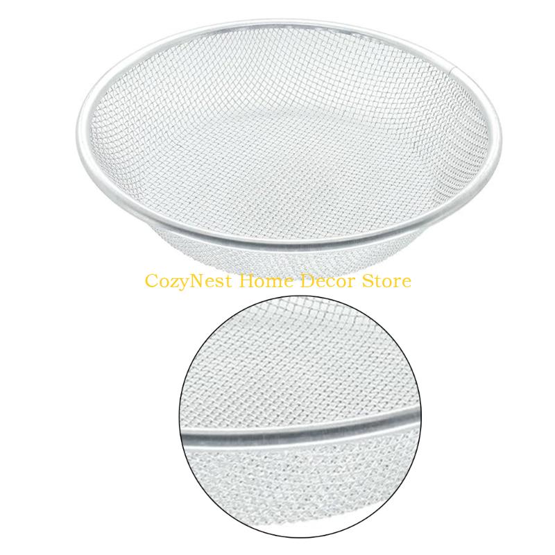 

92MF Gardening Soil Sifter Screener 3 Piece Stainless Steel Compost Sieve For Soil Sand And Dirt Sifting China Mainland