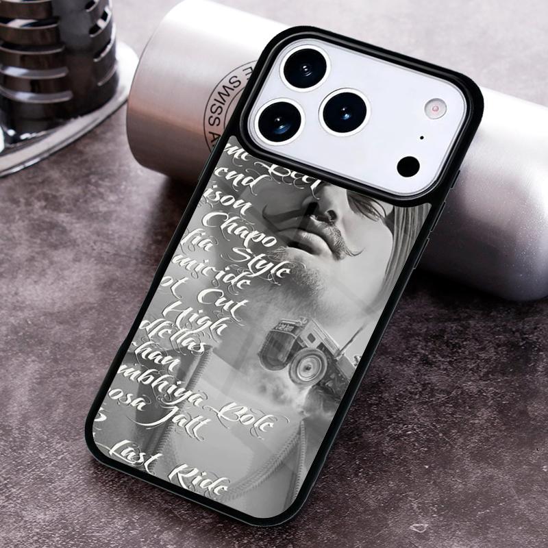 Sidhu Moosewala Phone Case For iPhone 17,16e,15,14,13,12,11,Mini,Pro,MAX soft Silicone Cover