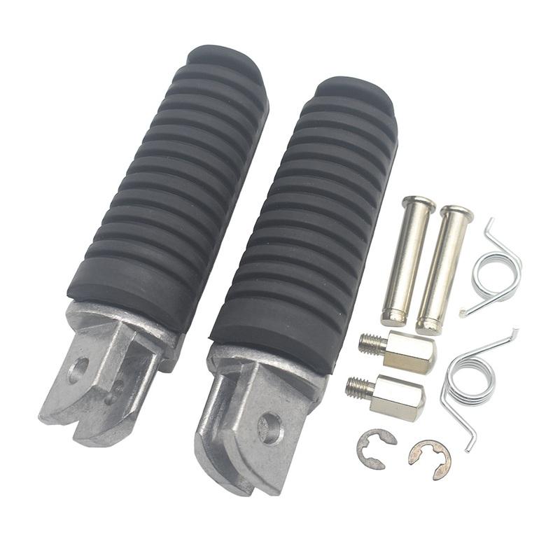 For Yamaha R1 R6 FZ400 FZ600 FZS600 FZS1000 FZ1000 FZ8 FZ6 FZ1 XJ600 XJ900 TDM900 BT1100 Front Footrest Foot Pegs Pedal