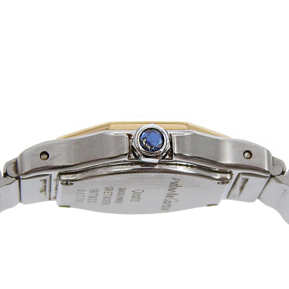 CARTIER Santos Octagon SM Watches cal.87 whiteDial Stainless Steel/YG Quartz Analog display Women Used