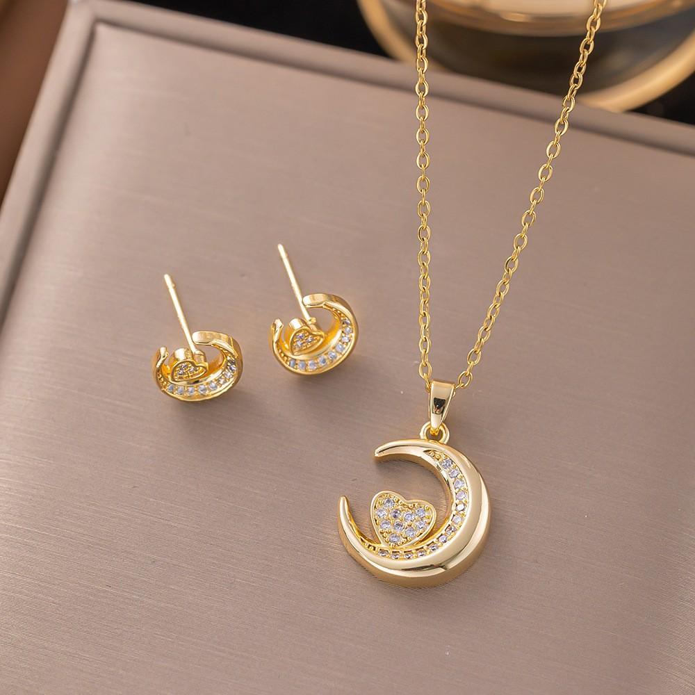 Elegant Burgundy Cherry Necklace For Women Minimalist Luxury Collarbone Chain Delicate Pendant